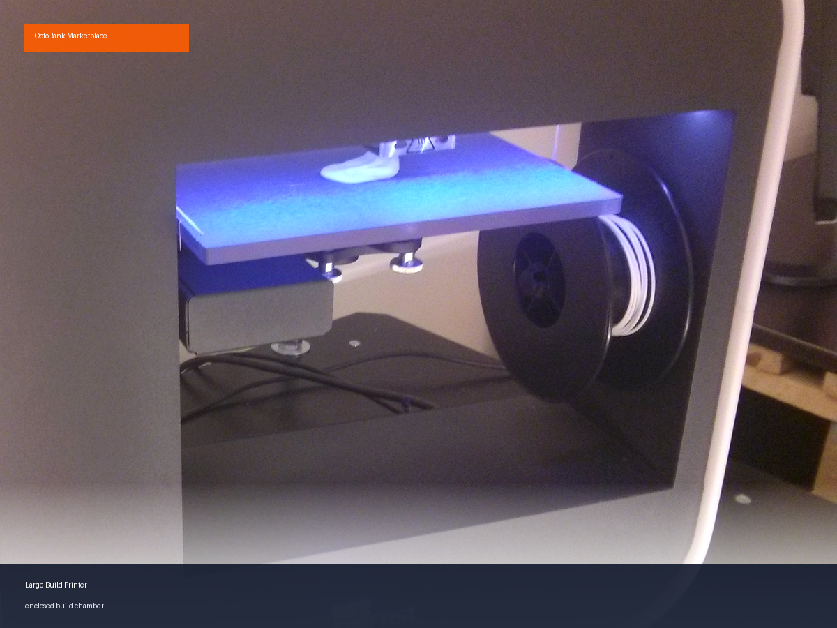 Large Build Volume 3D Printer Search